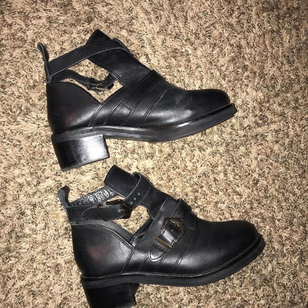 Top shop black booties